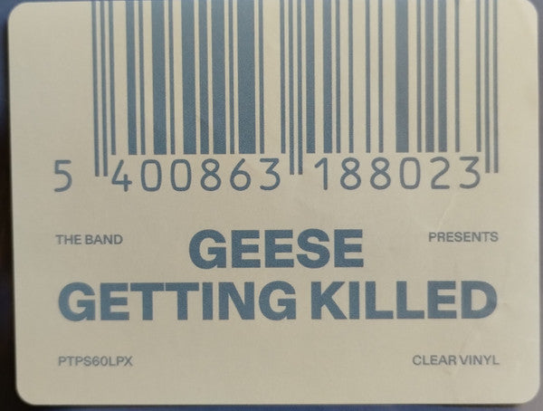 Geese – Getting Killed - LP (Clear)