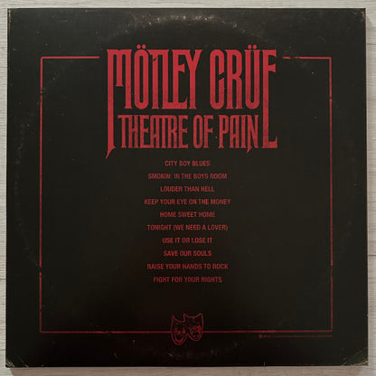 Motley Crue – Theatre Of Pain - LP - 40th Anniversary Edition