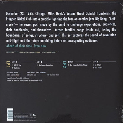 Miles Davis – Live At The Plugged Nickel: December 23, 1965 (Second Set) - LP - Record Store Day