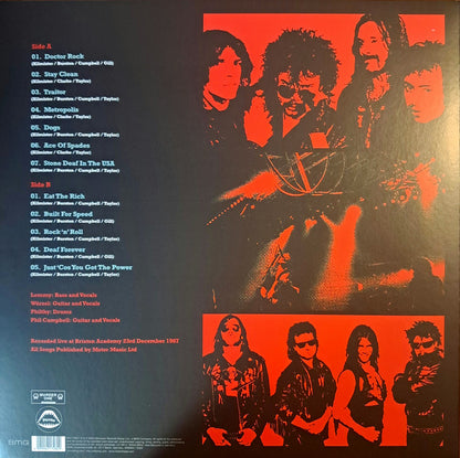 Motorhead – Live At Brixton '87 - LP - Record Store Day