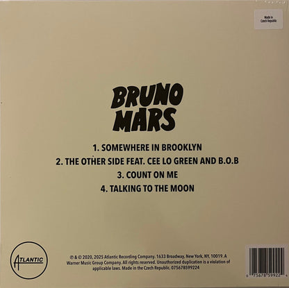 Bruno Mars – It's Better If You Don't Understand - LP - Record Store Day