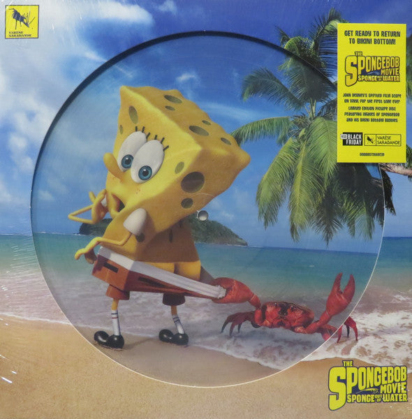 John Debney – The Spongebob Movie: Sponge Out Of Water (Music From The Motion Picture) - LP - Record Store Day
