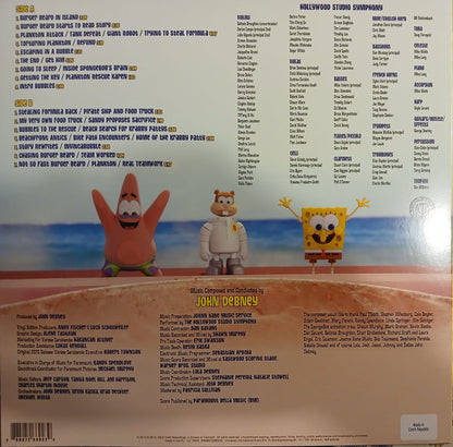 John Debney – The Spongebob Movie: Sponge Out Of Water (Music From The Motion Picture) - LP - Record Store Day