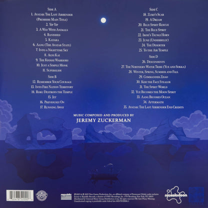 Jeremy Zuckerman – Jeremy Zuckerman - Avatar: The Last Airbender - Book 1: Water (Music From The Animated Series) - LP - Record Store Day