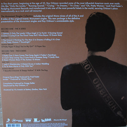 Roy Orbison – The Monument Singles Collection (1960-1964) - LP