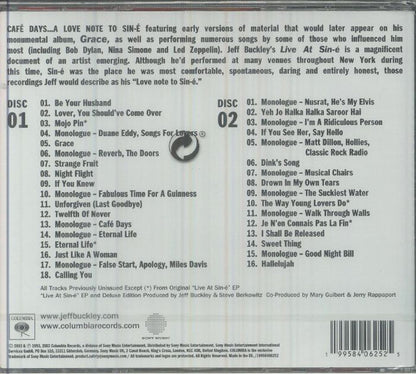 Jeff Buckley – Live At Sin-é - CD