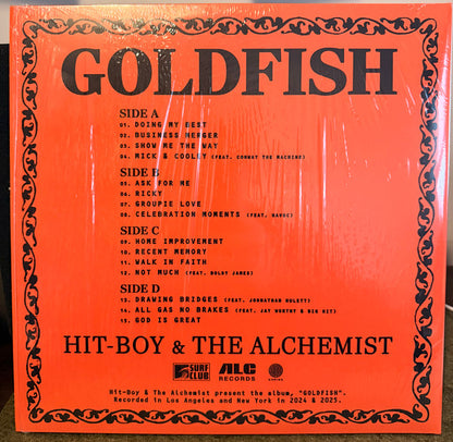 HIT-BOY & The Alchemist – Goldfish - 2LP