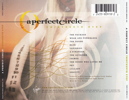A Perfect Circle – Thirteenth Step - CD