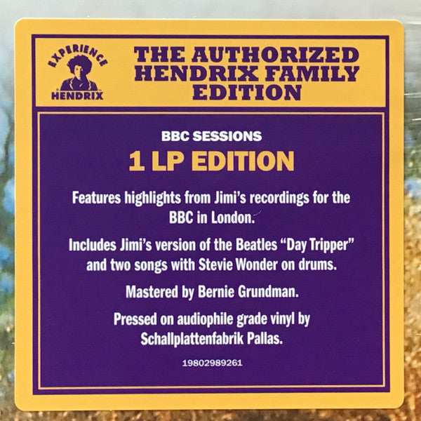 The Jimi Hendrix Experience – BBC Sessions - LP