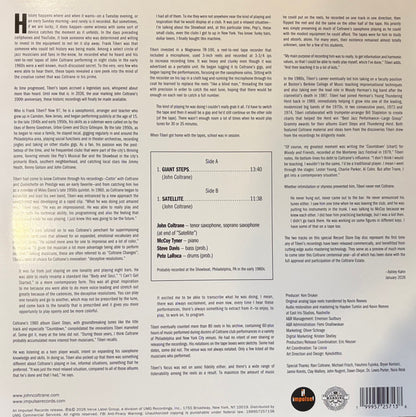 RSD2026 John Coltrane – The Tiberi Tapes: A Preview Of The Mythic Recordings