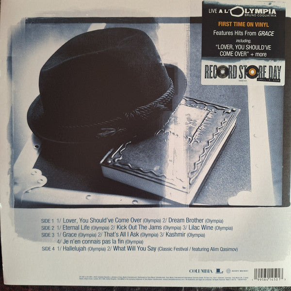 RSD2026 Jeff Buckley - Live L'Olympia - 2LP
