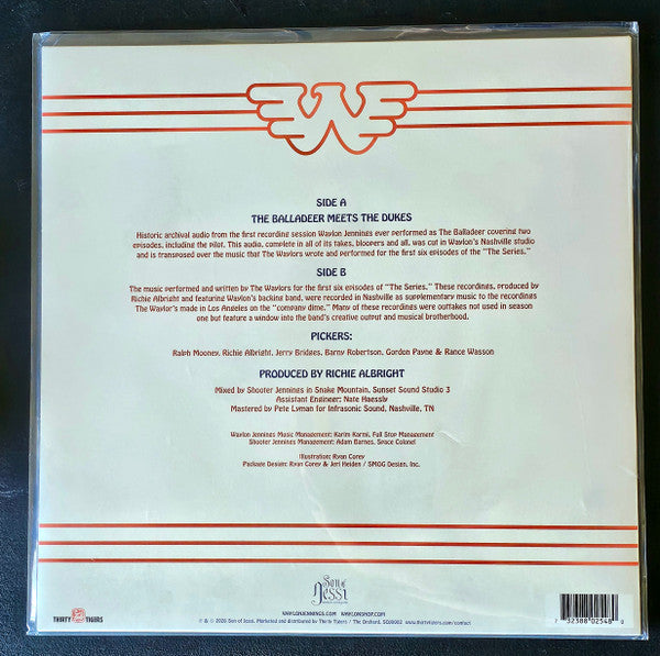 RSD 2026 Waylon Jennings ‎– When The Balladeer Met The Dukes - LP