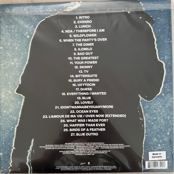 Billie Eilish – Hit Me Hard And Soft: The Tour (Live) - 3LP