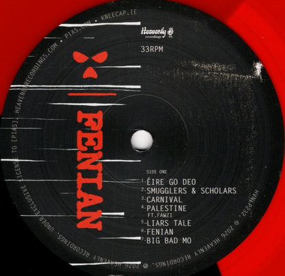 Kneecap – Fenian - LP (Red & Black Tri-Color)
