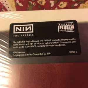 Nine Inch Nails – The Fragile - 3LP