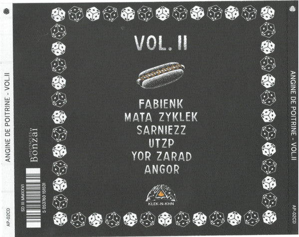 Angine De Poitrine – Vol.2 - CD