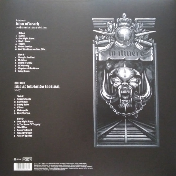 Motorhead – Kiss Of Death - 2LP