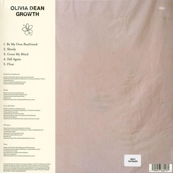 Olivia Dean – Growth - EP