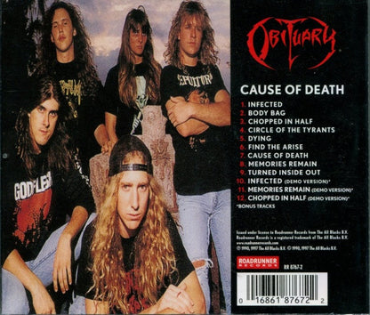 Obituary - Cause of Death - CD / Album