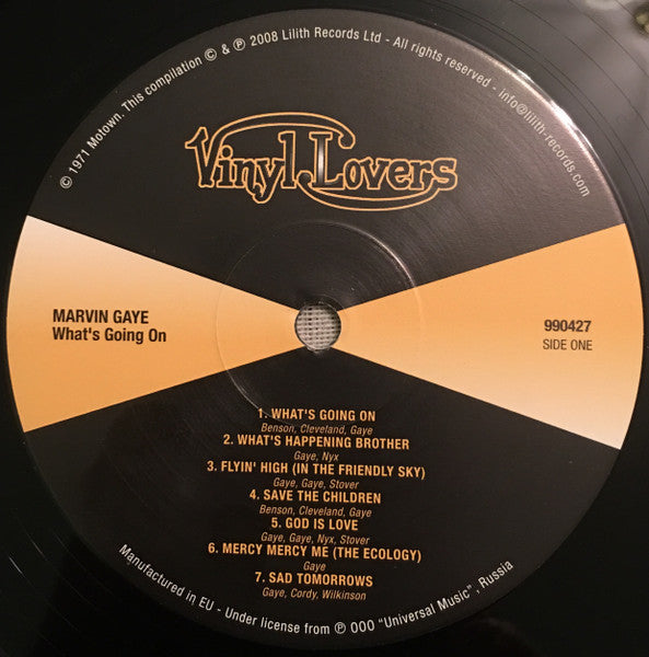 Marvin Gaye – What's Going On - LP (Bonus Tracks)
