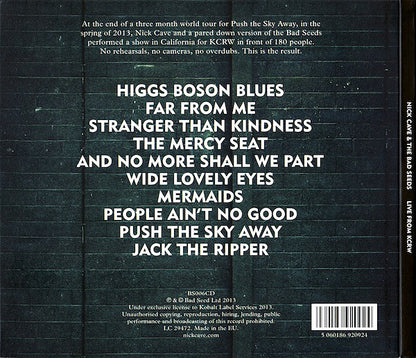 Nick Cave & The Bad Seeds – Live From KCRW - CD