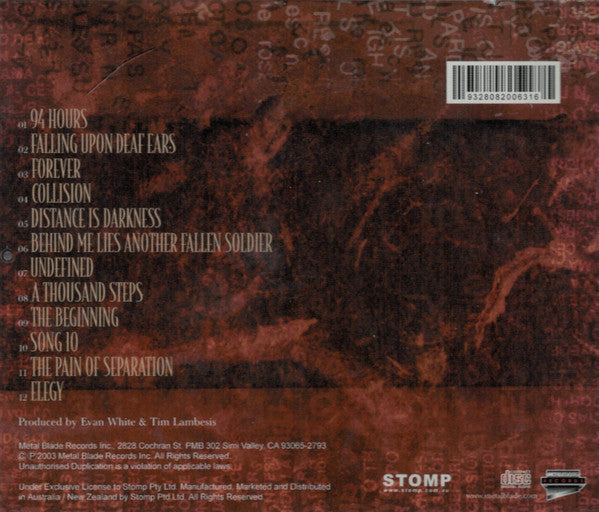 As I Lay Dying – Frail Words Collapse - CD 2nd Hand (VG+)