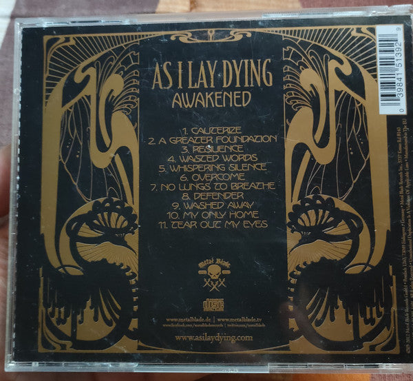 As I Lay Dying – Awakened - CD + DVD 2nd Hand (VG+)