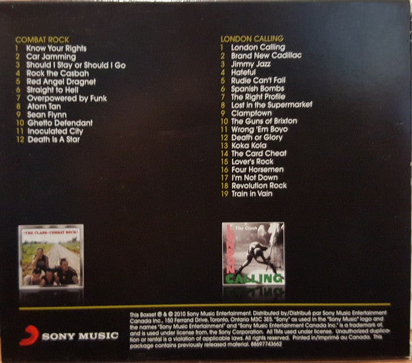 The Clash – Combat Rock / London Calling- CD