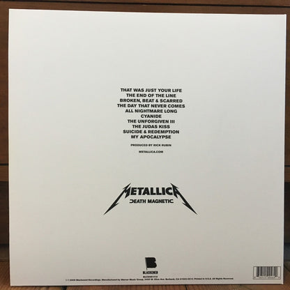 Metallica – Death Magnetic - LP
