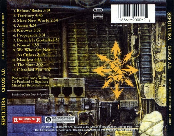 Sepultura - Chaos A.D. - CD / Album