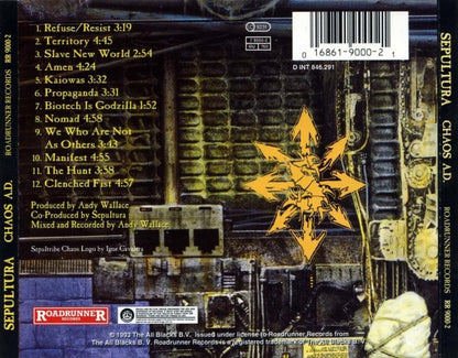 Sepultura - Chaos A.D. - CD / Album