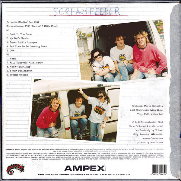 Screamfeeder – Fill Yourself With Music - LP