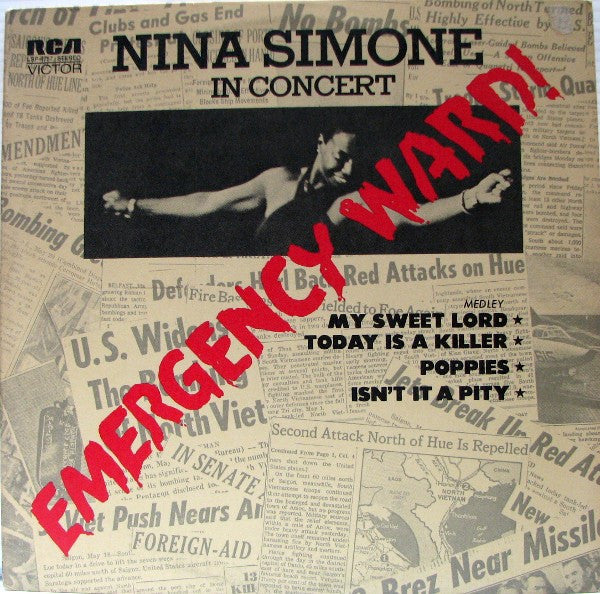 Nina Simone – In Concert - Emergency Ward! - LP