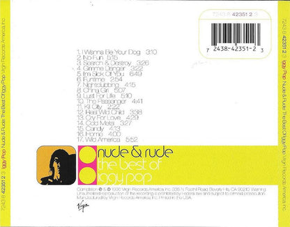 Iggy Pop – Nude & Rude: The Best Of Iggy Pop - CD