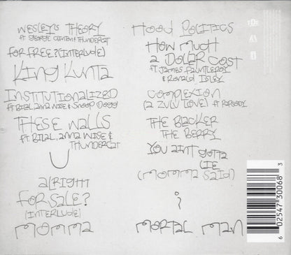 Kendrick Lamar – To Pimp A Butterfly - CD