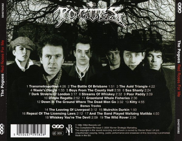 The Pogues - Red Roses For Me - CD