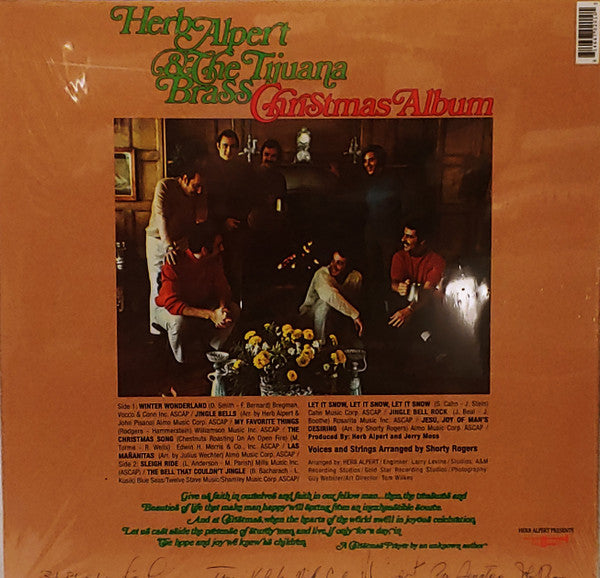 Herb Alpert &amp; The Tijuana Brass – Christmas Album - LP