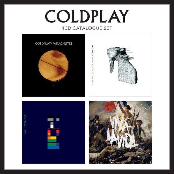 Coldplay – 4CD Catalogue Set - CD Box Set