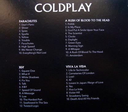 Coldplay – 4CD Catalogue Set - CD Box Set