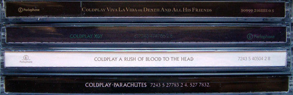 Coldplay – 4CD Catalogue Set - CD Box Set