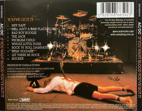 AC/DC – If You Want Blood You've Got It - CD