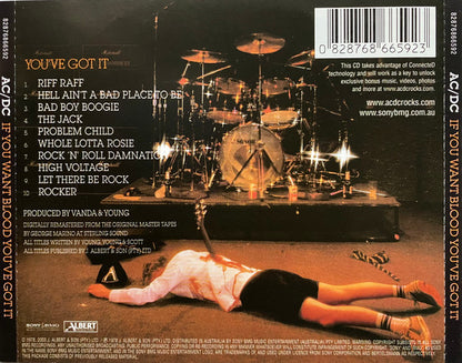 AC/DC – If You Want Blood You've Got It - CD