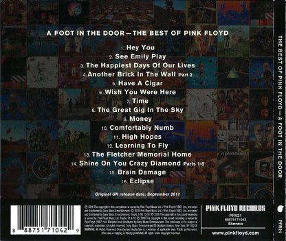 Pink Floyd – A Foot In The Door (The Best Of Pink Floyd) - CD