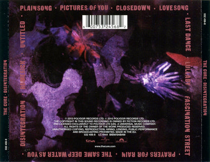 The Cure - Disintegration - CD / Remastered Album