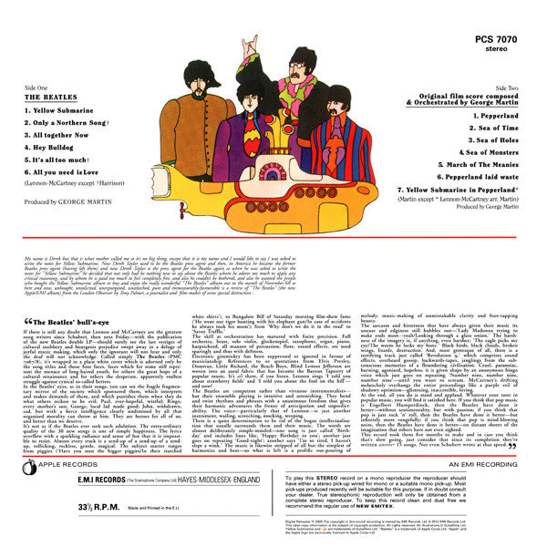 The Beatles – Yellow Submarine - LP
