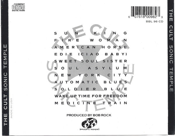The Cult – Sonic Temple - CD