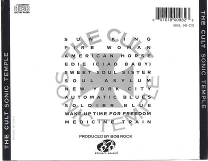 The Cult – Sonic Temple - CD