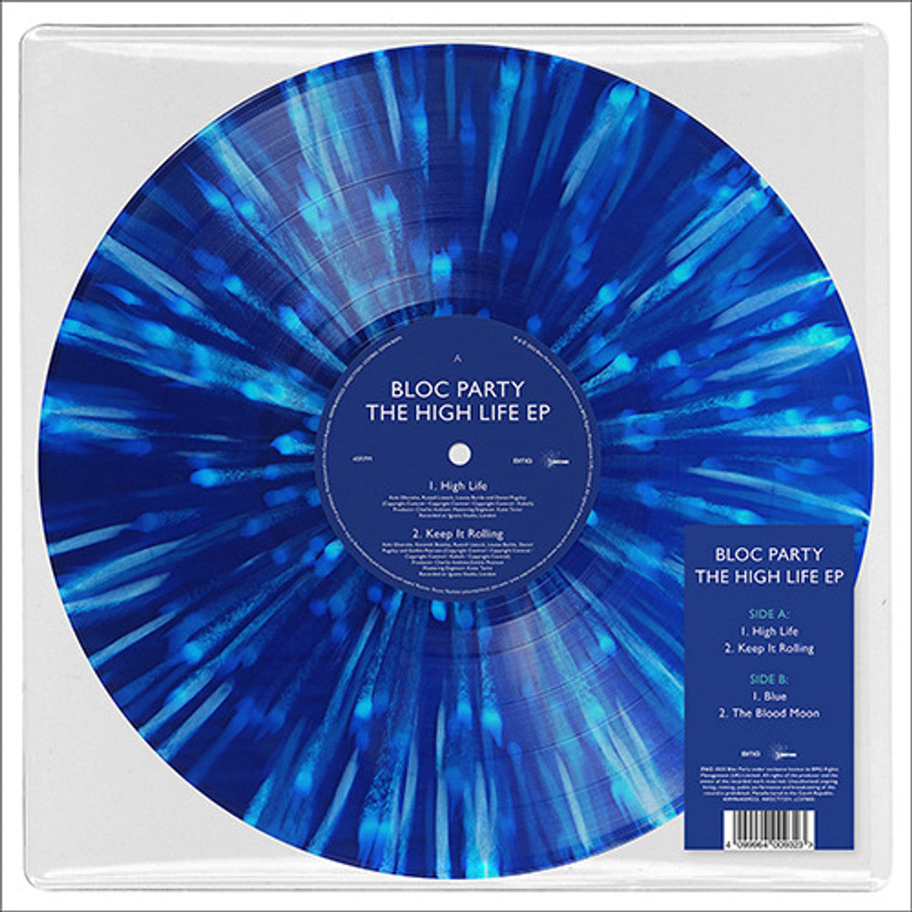 RSD2024 Bloc Party – The High Life (Vinyl, 12" EP, Four Blue Splatter)